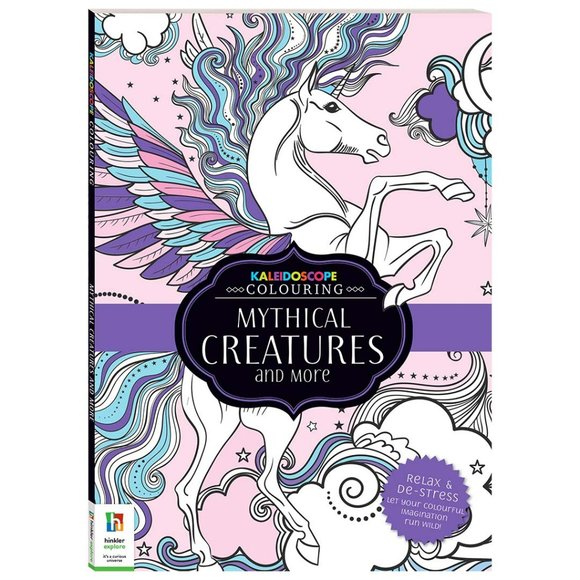 Mythical Creatures Coloring Book - Picture 5 of 6